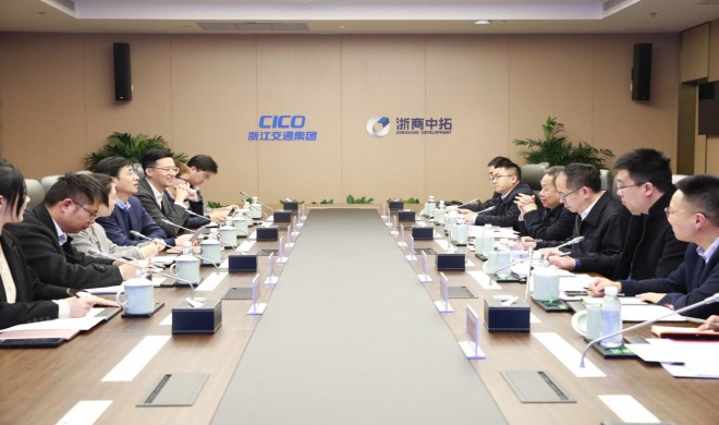 【领导活动】山东港口青岛港集团党委书记、董事长苏建光一行到访我司